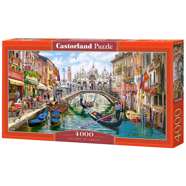 Charmes de Venise Puzzle 4000 pièces