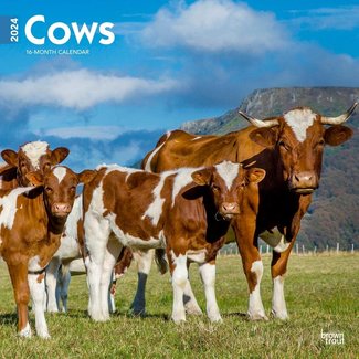 Browntrout Calendario de vacas 2025