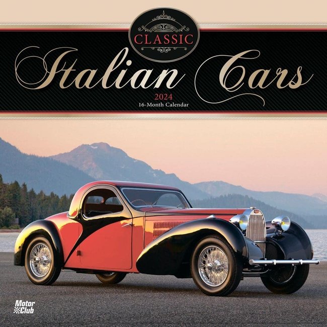 Calendario de coches clásicos italianos 2025