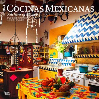 Browntrout Kitchens of Mexico Kalender 2024