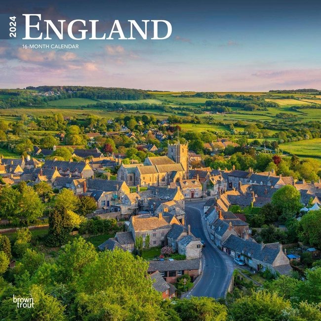 Browntrout England / England Calendar 2024