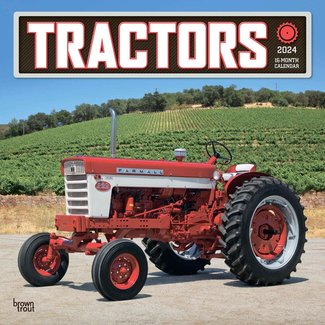 Browntrout Tractors Calendar 2024