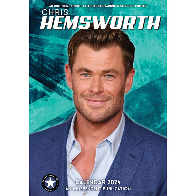 Chris Hemsworth Kalender 2025 A3