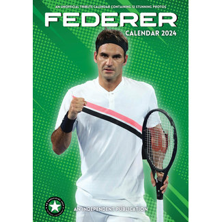 Dream Calendario Roger Federer 2025 A3