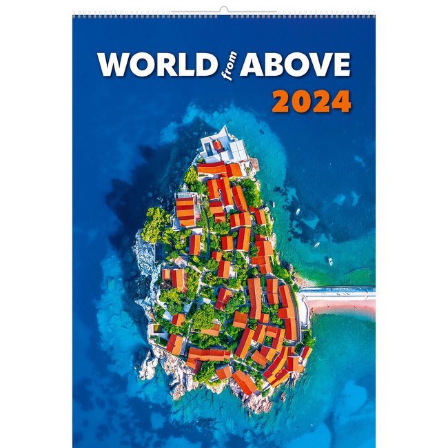Welt von oben Kalender 2025