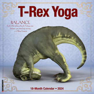 Willow Creek T-Rex Yoga Calendar 2024