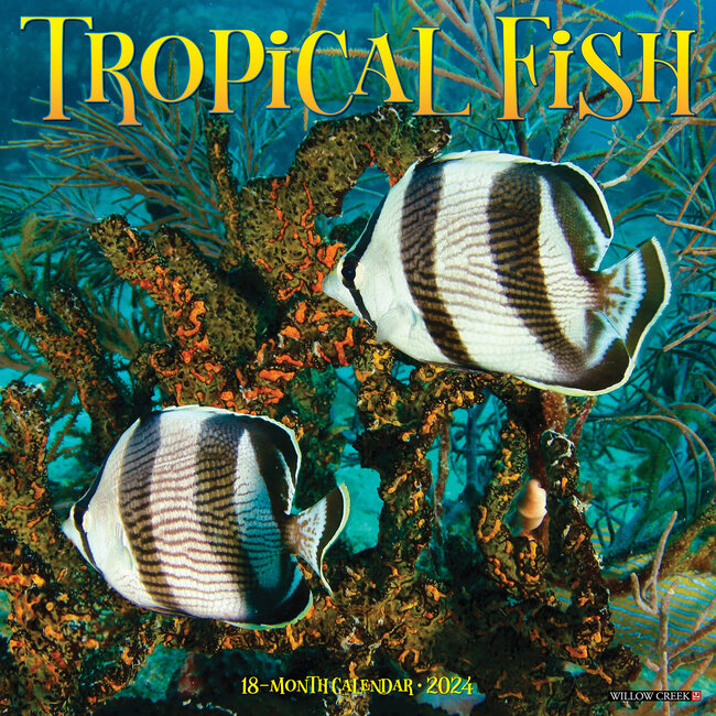 Calendario de peces tropicales 2025