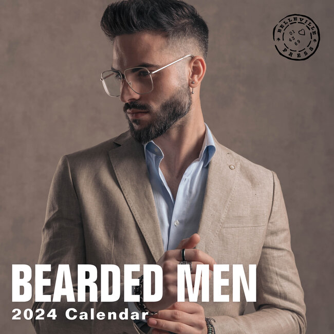 Bearded Men Calendar 2024