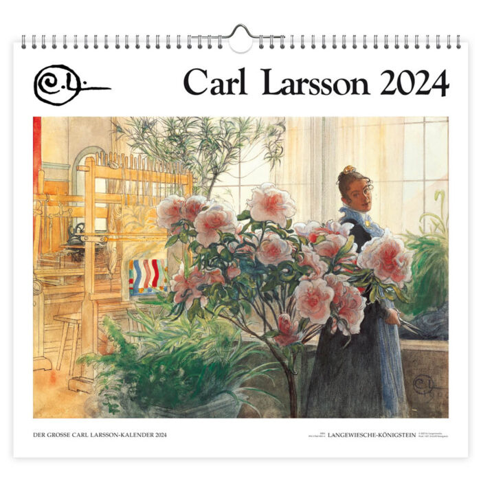 Buying Carl Larsson Calendar 2024 Large? Order online Kalenderwinkel.nl