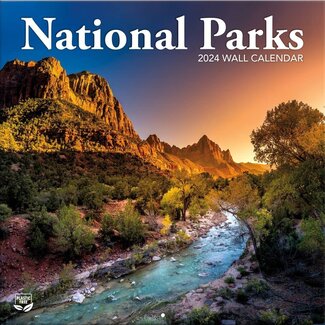 TL Turner National Parks Calendar 2024