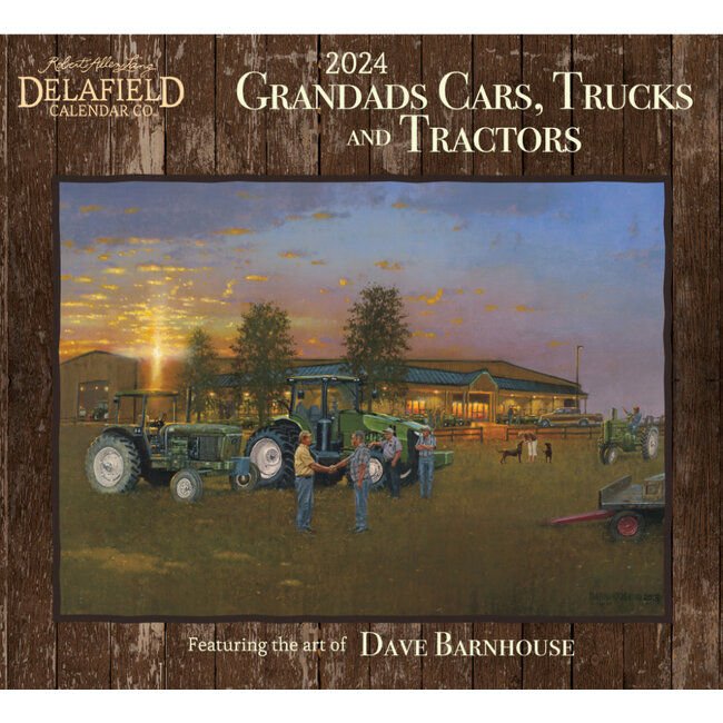 Dad's Cars, Trucks and Tractors Calendar 2024