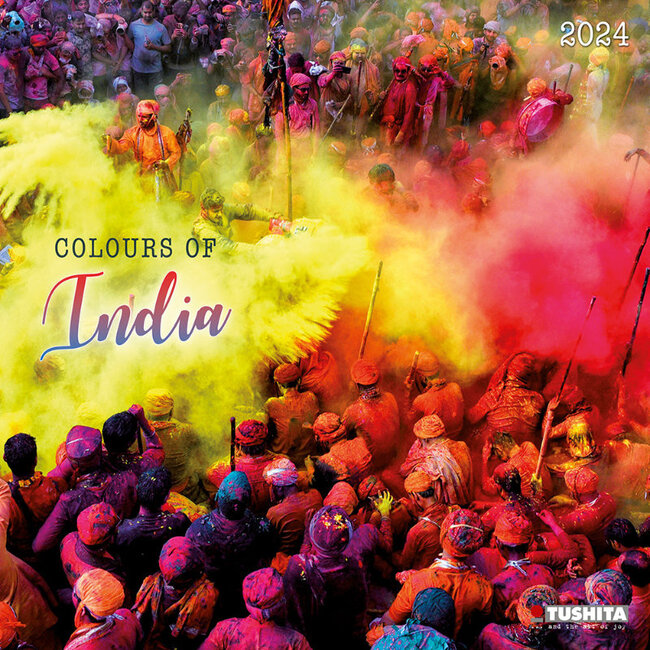 Colors of India Calendar 2024 Buy Order online easily Kalenderwinkel.nl