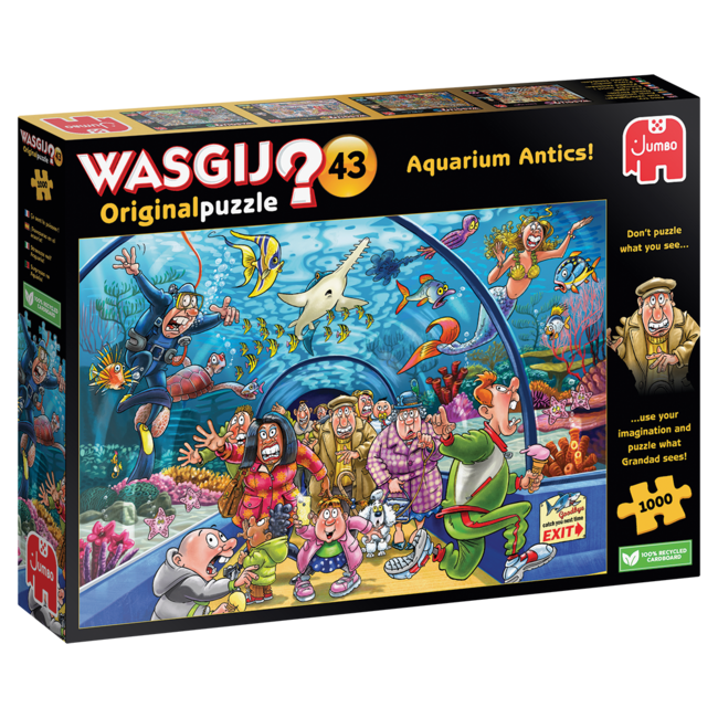 Jumbo Wasgij Original 43 Aquarium Antics Puzzle 1000 pièces