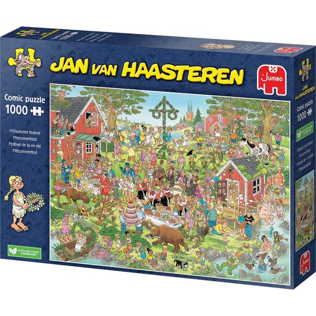 Jan van Haasteren - Festival de verano Puzzle 1000 piezas