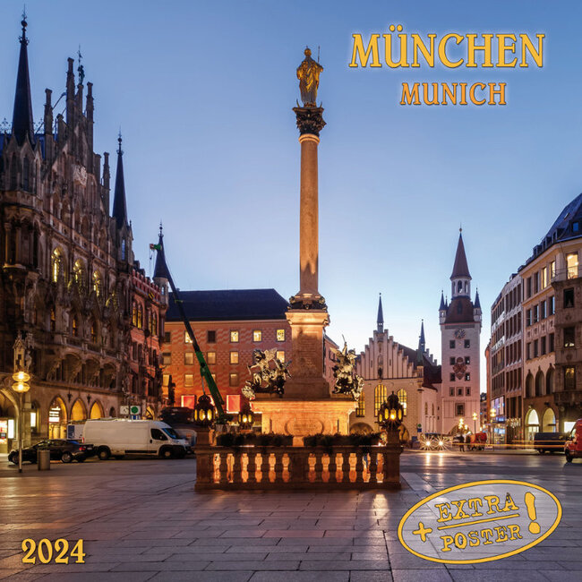 Buying Munich Calendar 2024? Order online quickly and easily