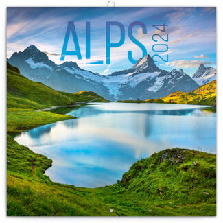 Presco Alps Calendar 2024