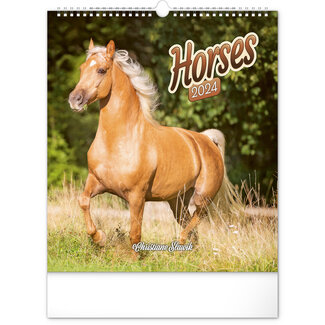 Presco Horses Calendar 2024