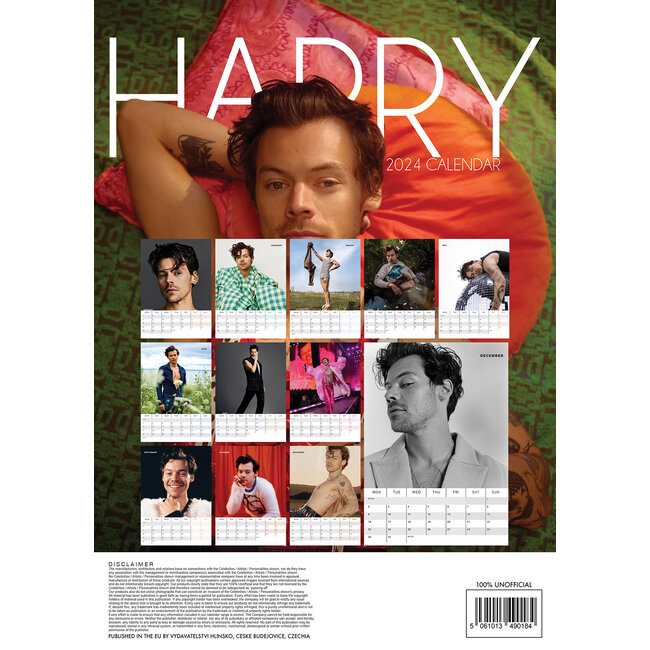 Harry Styles Kalender 2024 kaufen einfach online bestellen
