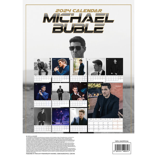 Buying Michael Buble Calendar 2024 A3? Quick and easy online