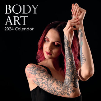 The Gifted Stationary Body Art Calendar 2025