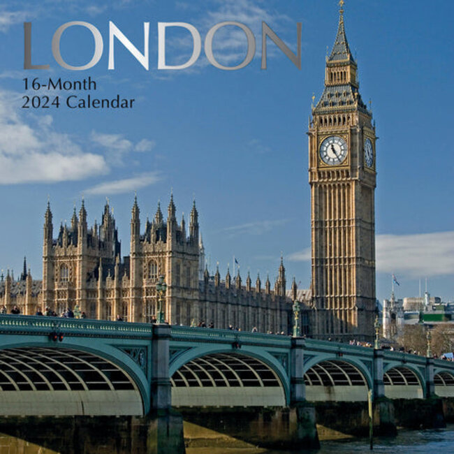 London Kalender 2024 Kopen? Eenvoudig en snel online besteld