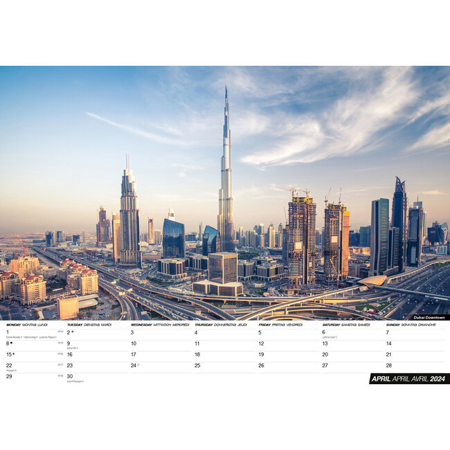 Buying Dubai Calendar 2024? Quick and easy online