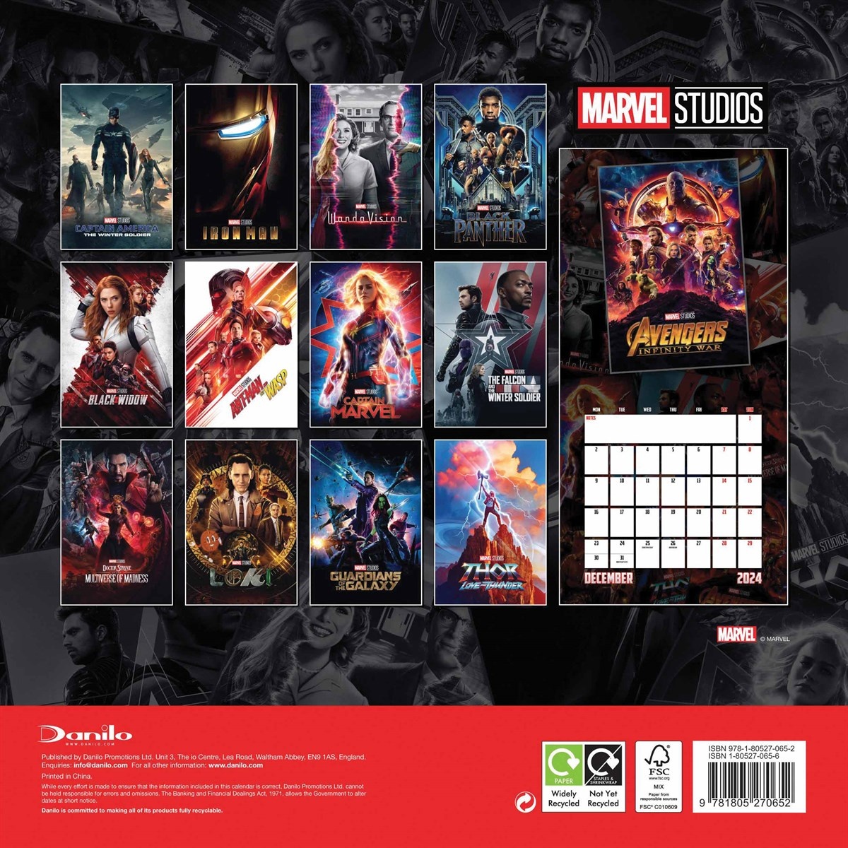 Marvel Studios Kalender 2024 Kopen? Eenvoudig en snel online