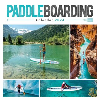 CarouselCalendars Paddleboarding Calendar 2025