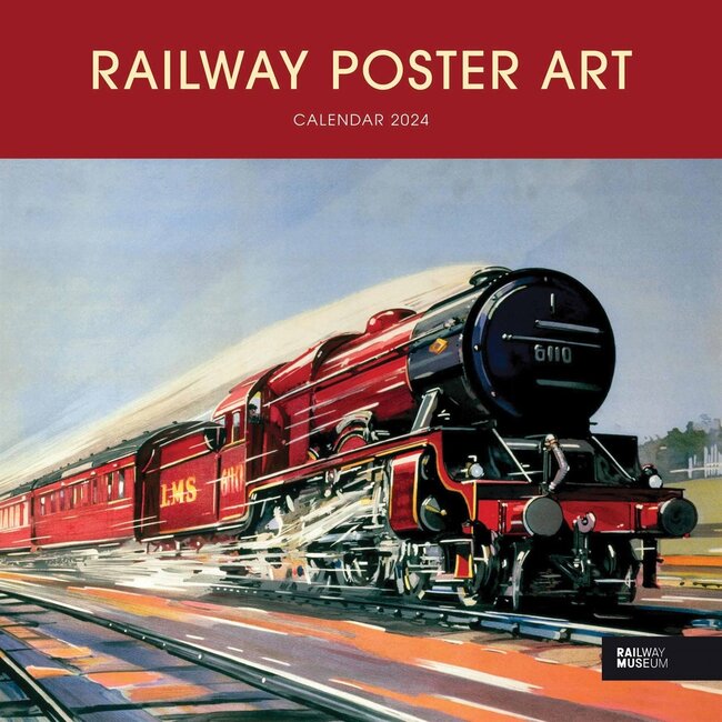 Railway Poster Art Calendar 2024 Acheter  Commander en ligne facilement 