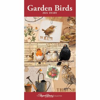 CarouselCalendars Agenda de poche des oiseaux du jardin 2025