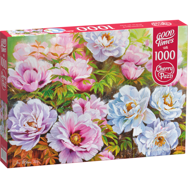 CherryPazzi Peonyssimo Opus 5 Puzzel 1000 Stukjes