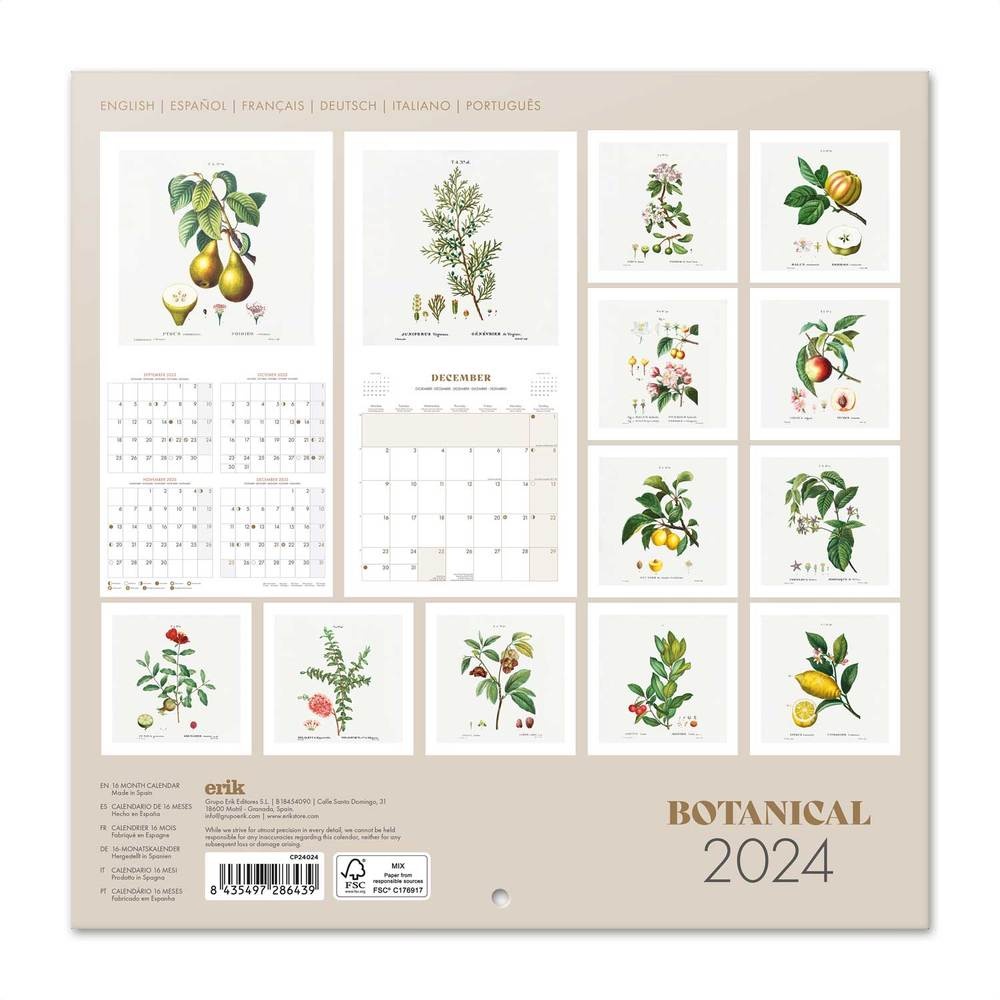 Botanical Kalender 2024 Kopen? Bestel eenvoudig online