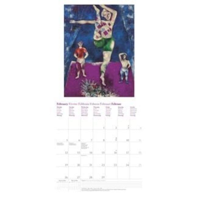 Marc Chagall Calendar 2024 Kalenderwinkel.nl