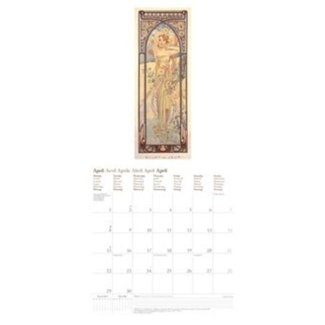 Buying Mucha Calendar 2024? Easily and quickly ordered online