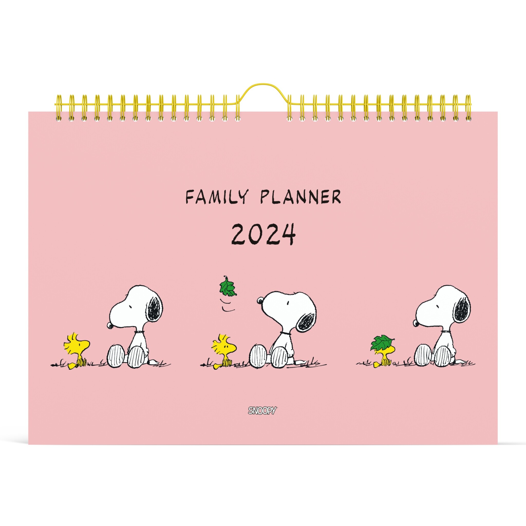 Snoopy - Peanuts Familieplanner 2024