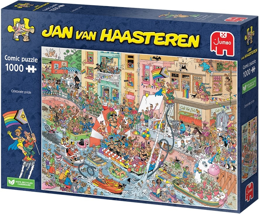 Jan van Haasteren Celebrate Pride! - 1000 stukjes