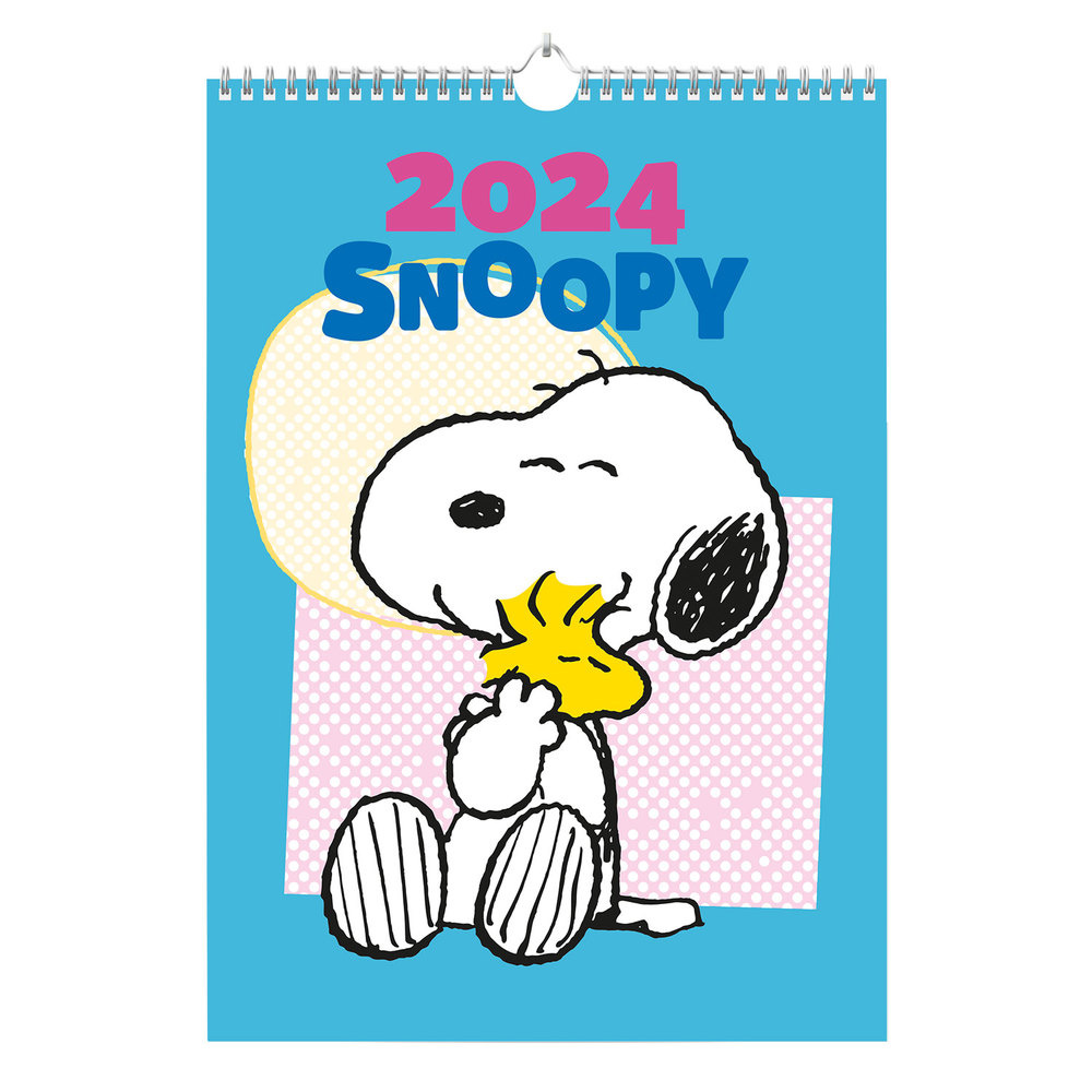 Buying Snoopy Peanuts Calendar 2024 A3? Order online Kalenderwinkel.nl
