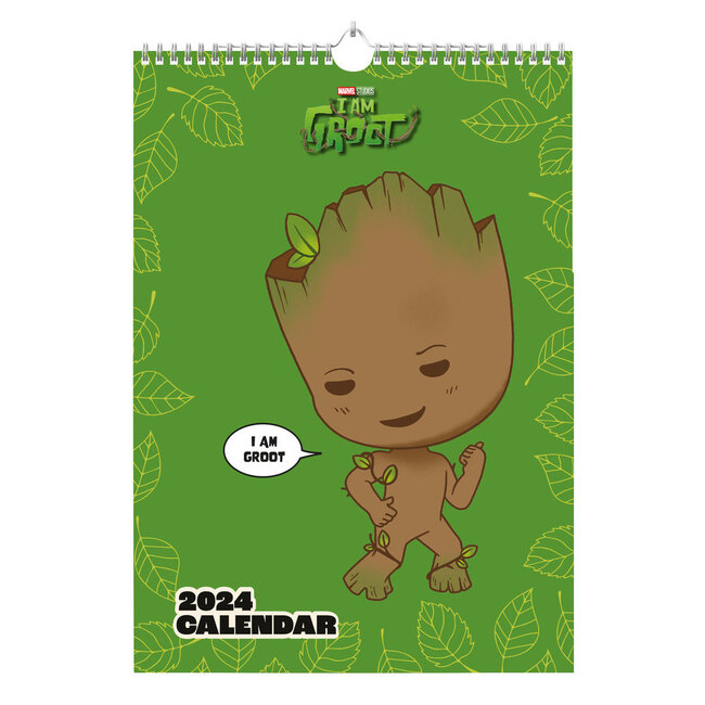 Grupo Marvel I am Groot Kalender 2024 A3