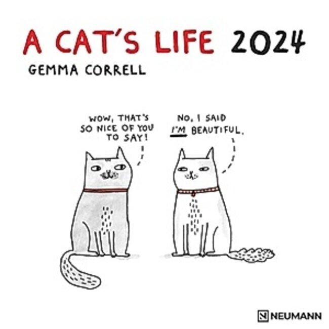 Buying A Cat's Life Calendar 2024? Easily and quickly ordered online
