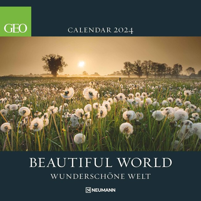Neumann Beautiful World Calendar 2024 Kalenderwinkel.nl