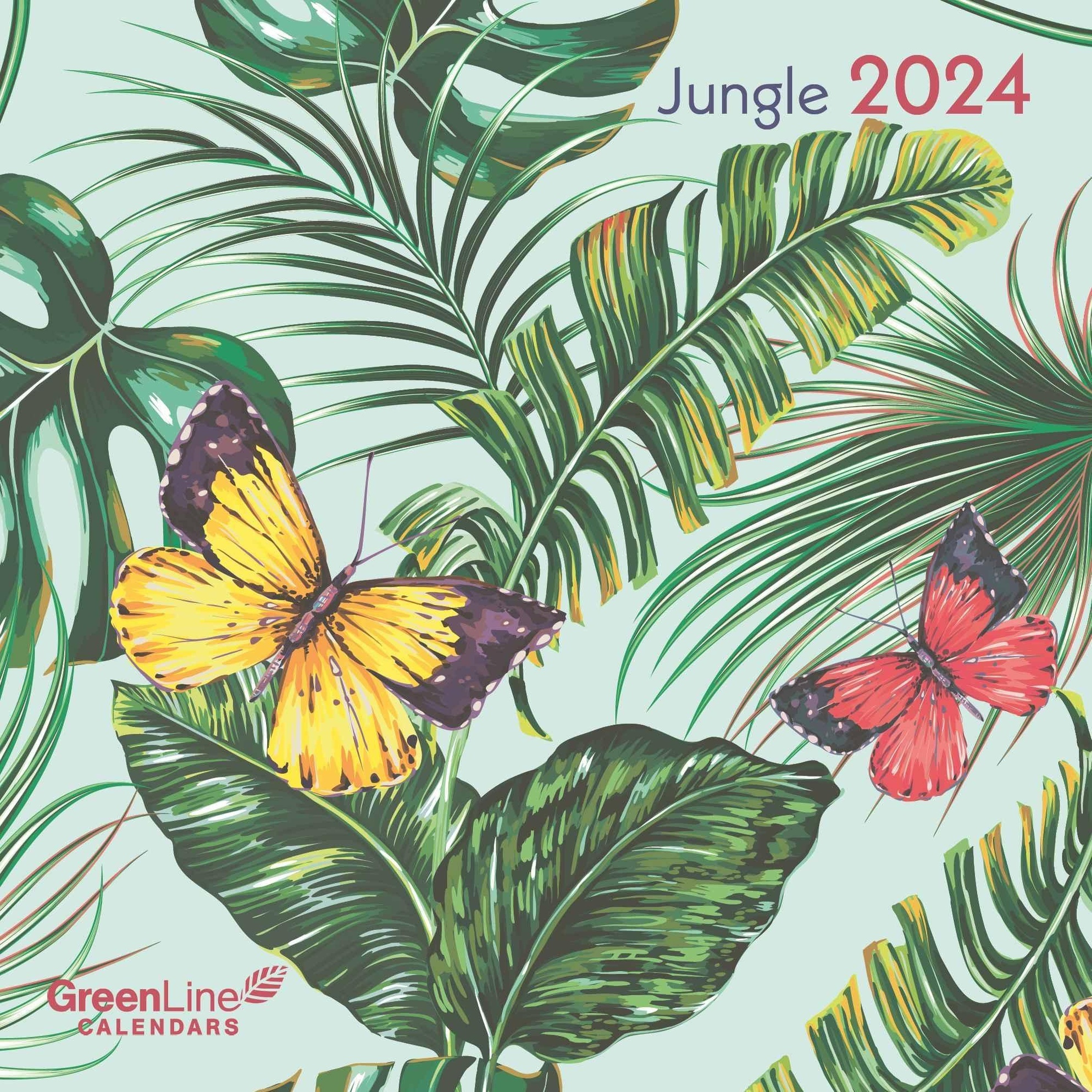 Jungle Calendar 2024 Kalenderwinkel.nl