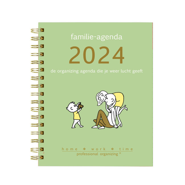 Bekking & Blitz Agenda della famiglia per l'orario di lavoro a casa 2024