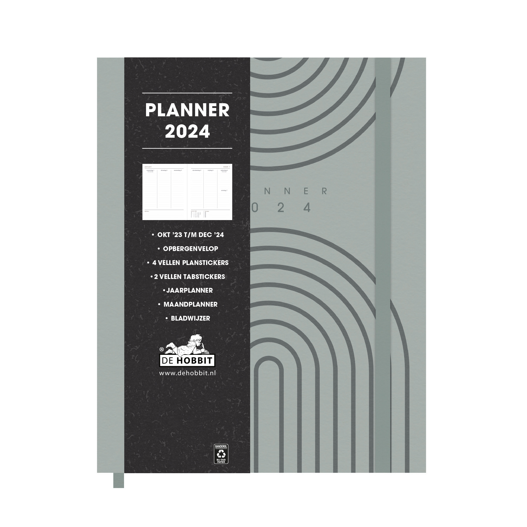 A5+ Planner 2024 Zen