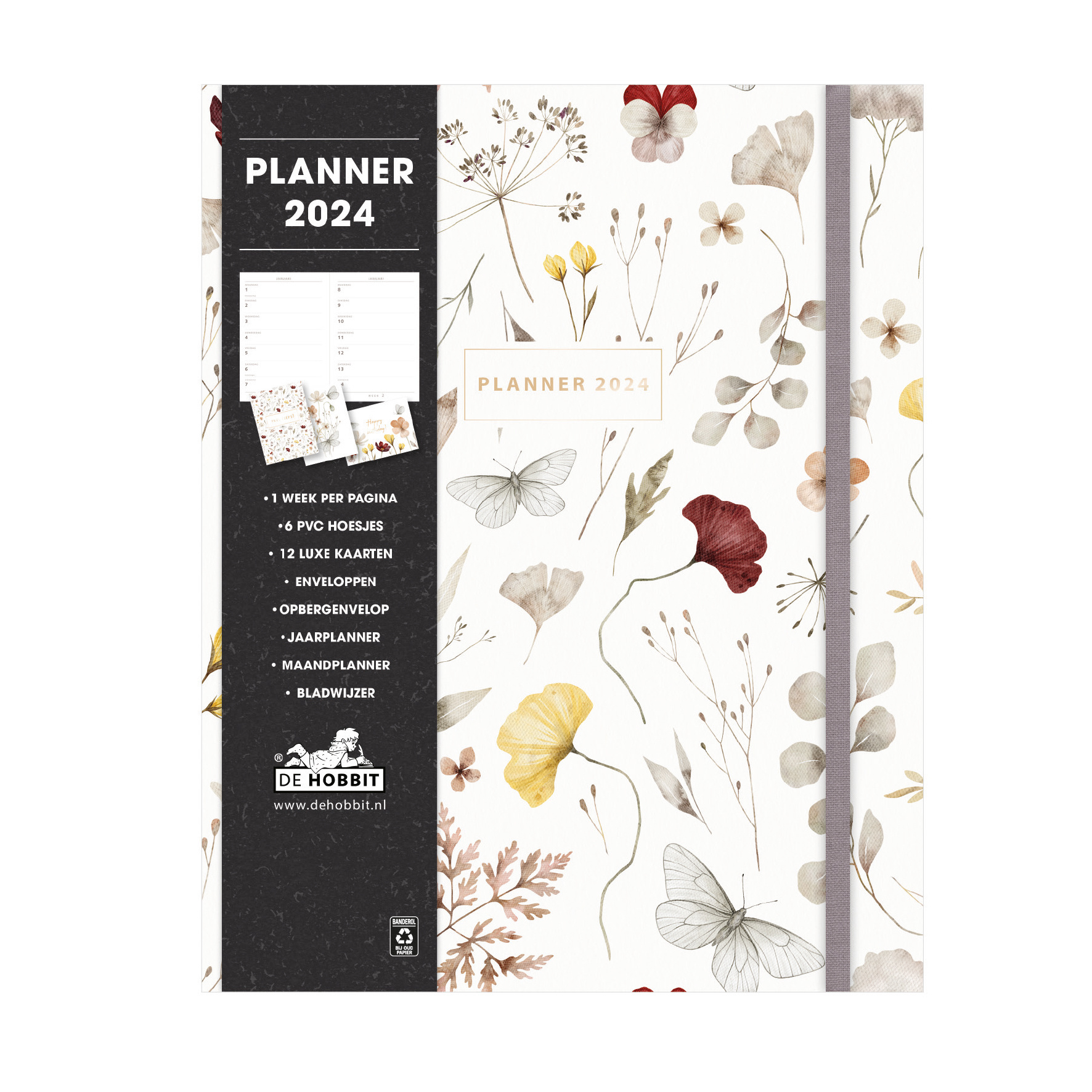 Themaplanner 2024 Aquarel Bloem