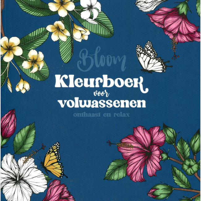 Bloom-Malbuch für Erwachsene