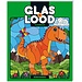 Inter-Stat Livre de coloriage en vitrail Dinosaure