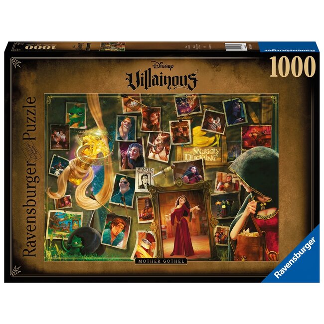 Disney Villainous - Madre Gothel Puzzle 1000 Piezas