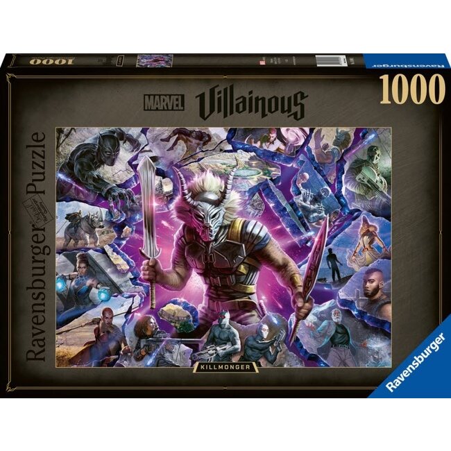 Ravensburger Disney Villainous - Killmonger Puzzle 1000 Piezas