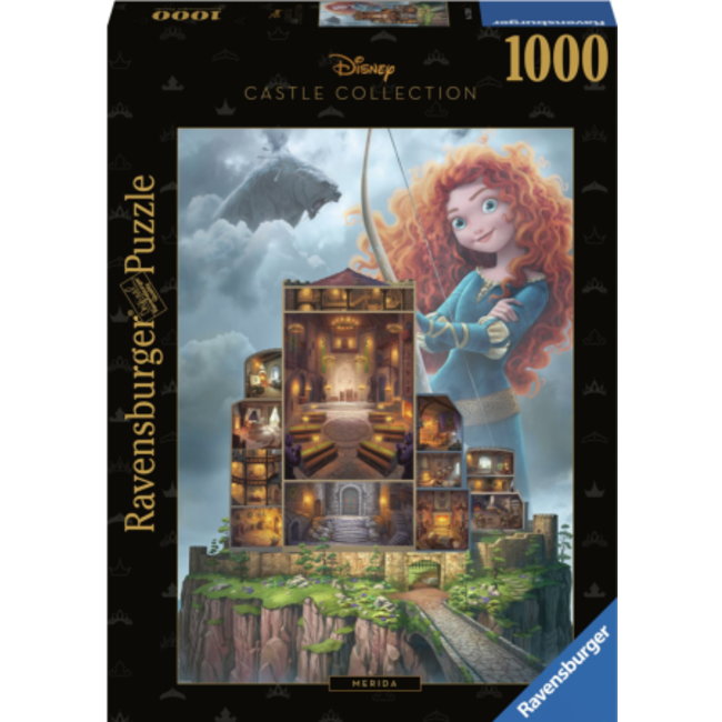 Ravensburger Disney Castles - Merida Puzzel 1000 Stukjes