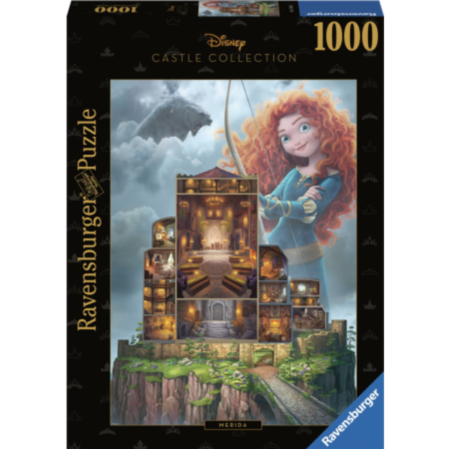 Ravensburger Puzzle Disney Castelli - Merida 1000 pezzi